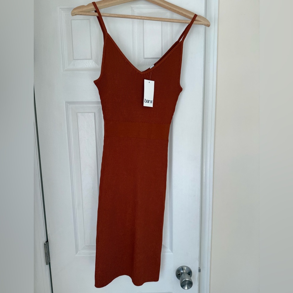Bar III Women's Terracotta Midi Dress